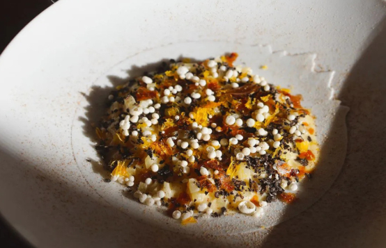 Le Risotto de cardon au beaufort de la Maison Bollinger